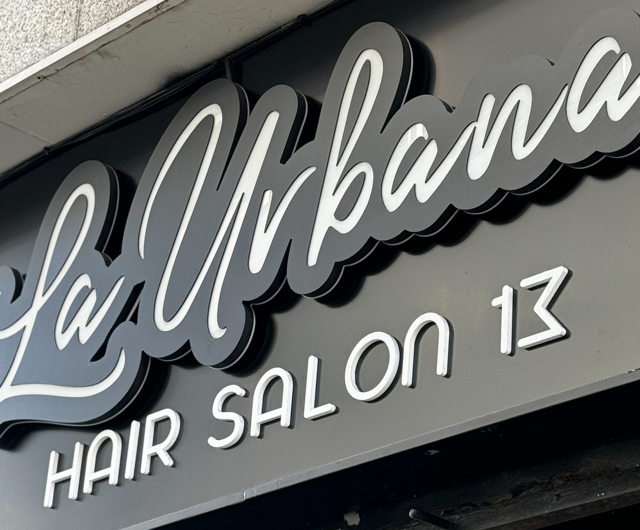 Detalle y textura realizado en La Urbana